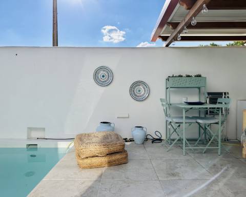 Charmosa moradia tradicional I 2 quartos I Renovada I Piscina I Alentejo I São Marcos do Campo