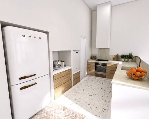 PROJETO APROVADO | Casa geminada tradicional para renovação completa I 3 quartos I Pátio I Piscina I Açoteia I Olhão