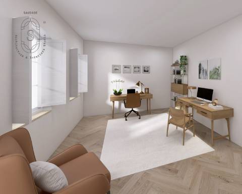 PROJETO APROVADO | Casa geminada tradicional para renovação completa I 3 quartos I Pátio I Piscina I Açoteia I Olhão