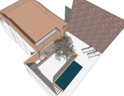 Moradia tradicional para renovar I Projeto de arquitetura aprovado I 4 quartos I Pátio I Piscina I Centro histórico de Silves