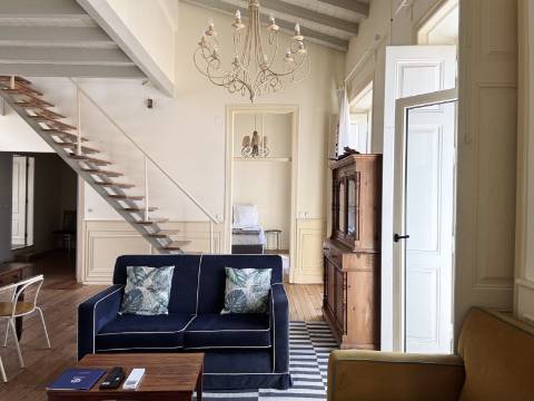 Elegante apartamento duplex I Dois quartos I Terraços I Centro histórico I Perto das ruas pedonais de Vila Real de Santo António