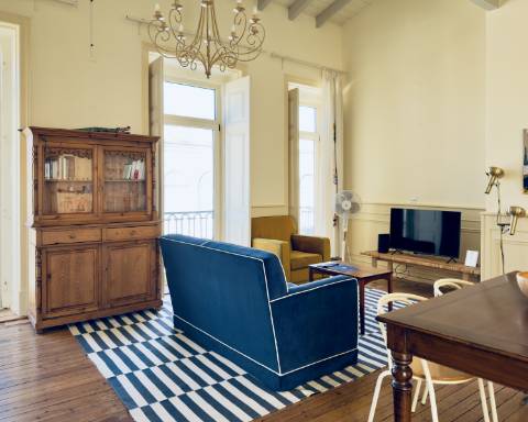Elegante apartamento duplex I Dois quartos I Terraços I Centro histórico I Perto das ruas pedonais de Vila Real de Santo António