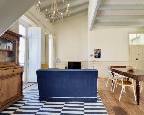 Elegante apartamento duplex I Dois quartos I Terraços I Centro histórico I Perto das ruas pedonais de Vila Real de Santo António