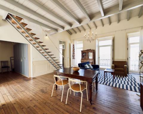 Elegante apartamento duplex I Dois quartos I Terraços I Centro histórico I Perto das ruas pedonais de Vila Real de Santo António