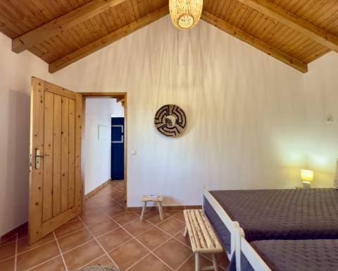 Linda casa típica do Alentejo I 2 quartos I Piscina I Terreno vedado com 3 290 m2 I São Domingos I Santiago do Cacém