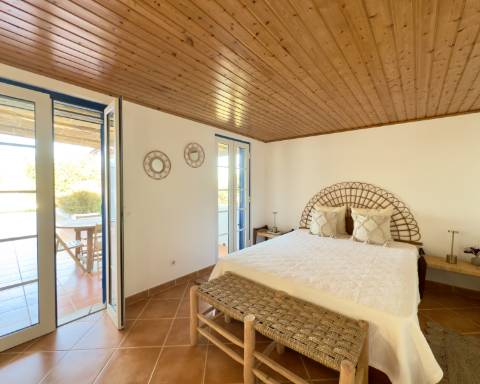 Linda casa típica do Alentejo I 2 quartos I Piscina I Terreno vedado com 3 290 m2 I São Domingos I Santiago do Cacém