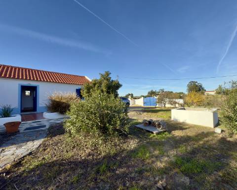 Linda casa típica do Alentejo I 2 quartos I Piscina I Terreno vedado com 3 290 m2 I São Domingos I Santiago do Cacém