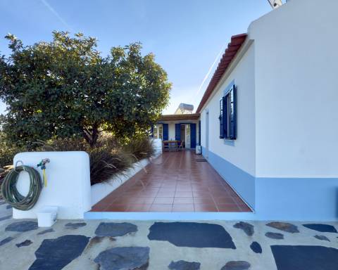 Linda casa típica do Alentejo I 2 quartos I Piscina I Terreno vedado com 3 290 m2 I São Domingos I Santiago do Cacém