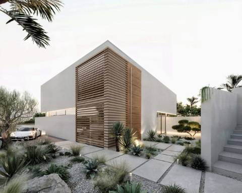 Terreno de 5900 m2 com projeto PIP para construção de uma moradia com 4 quartos I Maravilhosa vista mar I Estoi