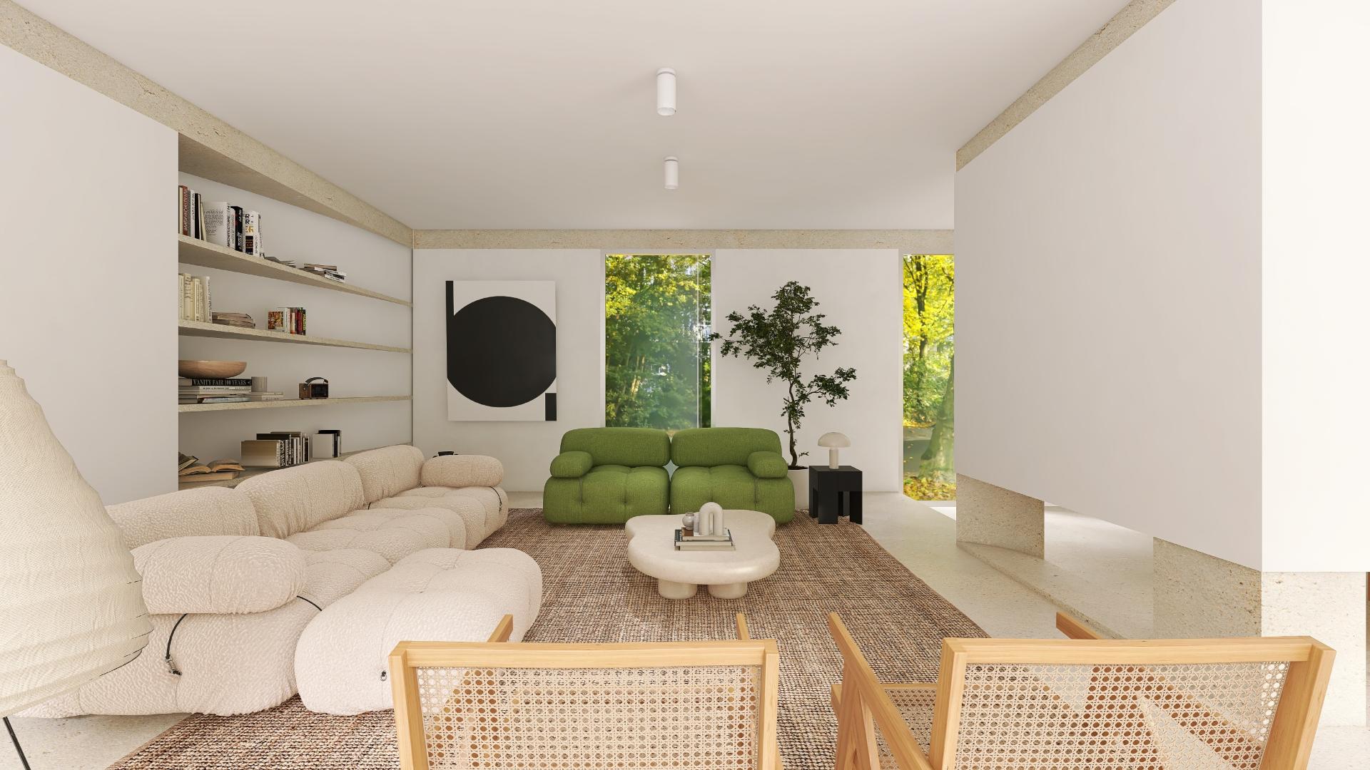 Terreno de 1180 m² com moradia contemporânea térrea de 210 m² I 6 quartos com piscina I Projeto de exceção aprovado com localização privilegiada I Aldeia de Estoi I Faro
