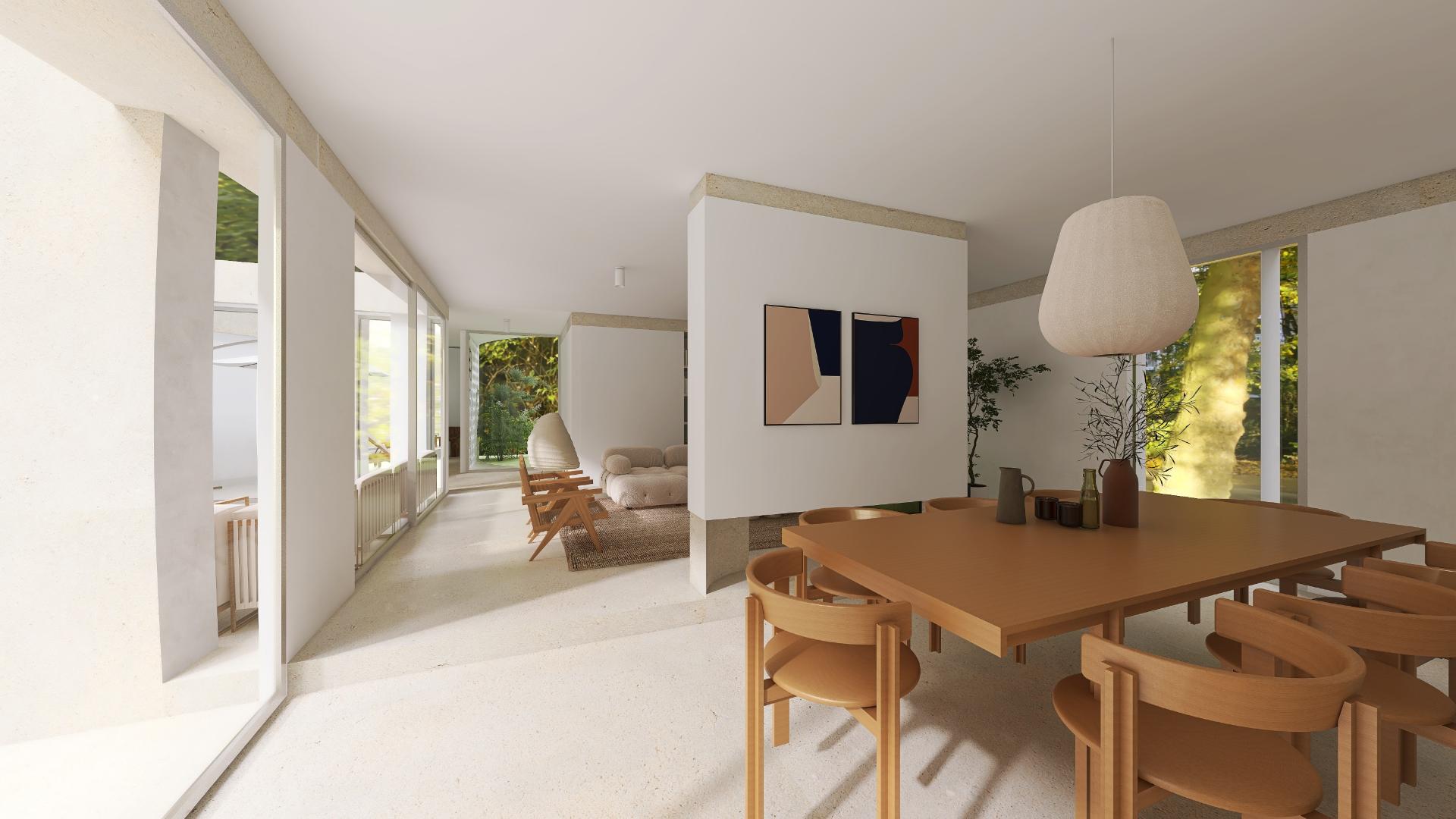 Terreno de 1180 m² com moradia contemporânea térrea de 210 m² I 6 quartos com piscina I Projeto de exceção aprovado com localização privilegiada I Aldeia de Estoi I Faro
