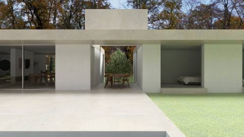 Terreno de 1180 m² com moradia contemporânea térrea de 210 m² I 6 quartos com piscina I Projeto de exceção aprovado com localização privilegiada I Aldeia de Estoi I Faro
