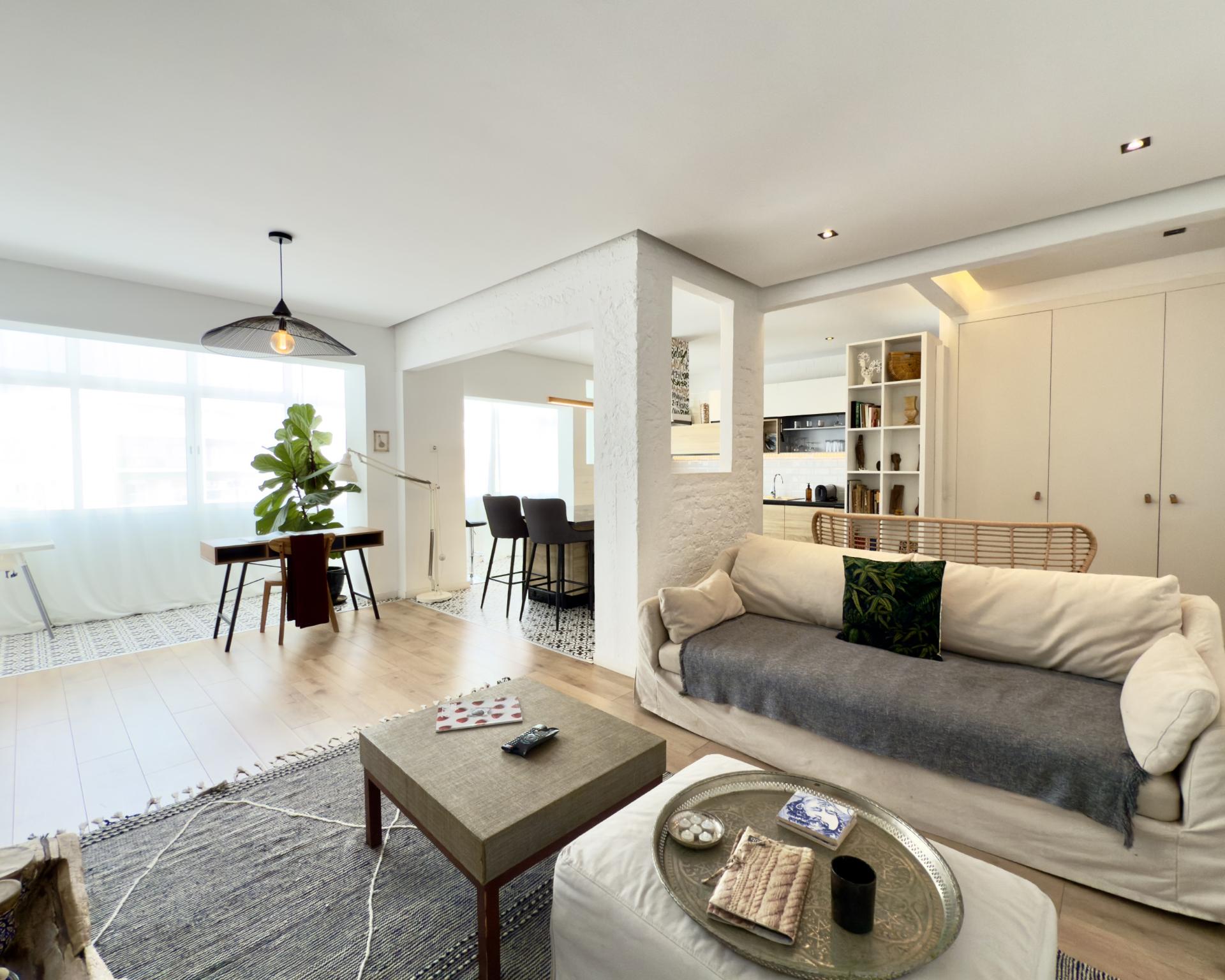 Excelente apartamento luminoso de 81 m² I 2 quartos I No coração de Faro