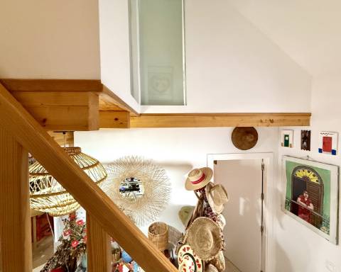 Casa geminada com charme I T2 +1 I Quintal I Centro de Vila Real de Santo António