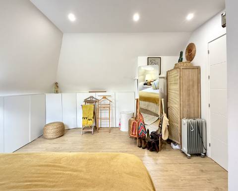 Casa geminada com charme I T2 +1 I Quintal I Centro de Vila Real de Santo António