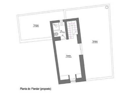 Moradia geminada elegante e renovada | 2 quartos | Tanque | Pátio | Vista panorâmica para o campo