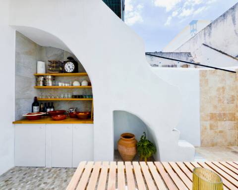 Casa com charme autêntico I 2 quartos I Patio I Rooftop no centro histórico de Olhão