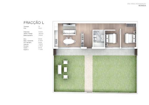 Moradia nova V2 Porto