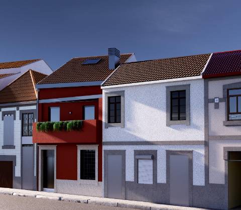 Moradia Remodelada raiz Porto- Areosa