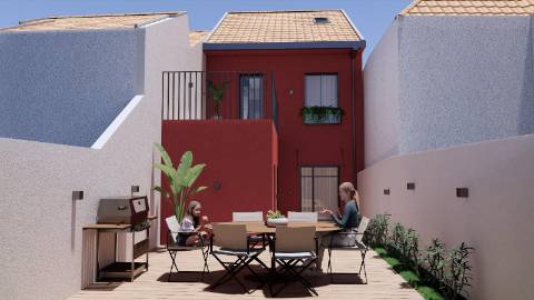 Moradia Remodelada raiz Porto- Areosa