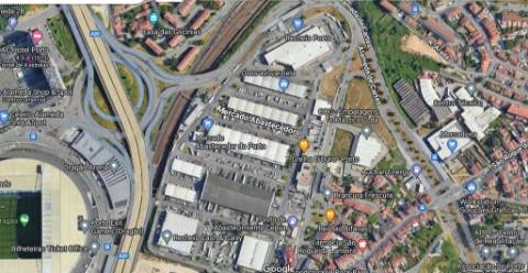 Terreno para hotel com projeto, Mercado abastecedor