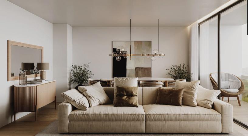 Apartamento T2, com terraço, Aguas Santas