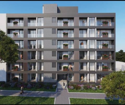 Apartamento T3, com terraço, Aguas Santas