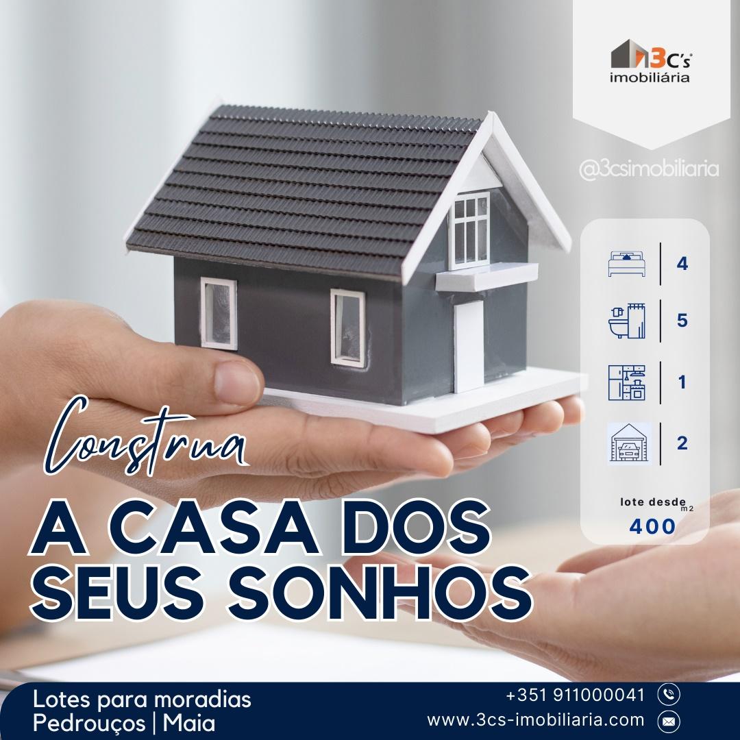 Terreno Urbano para Construção | Pedrouços | Maia