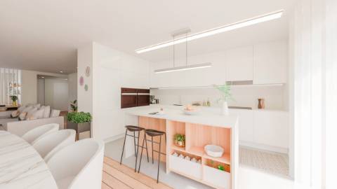 Moradia em Banda T3 na Azemaia Onde a sua nova história começa