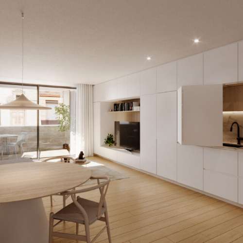 Apartamento T3 com terraço, Hospital Prelada