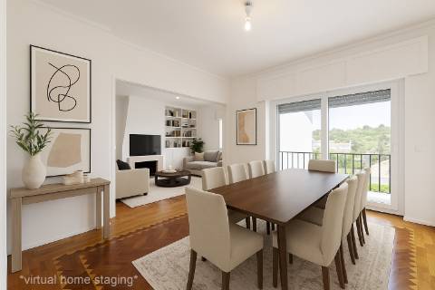 T4 Duplex com Estúdio e Vista Mar em Caxias