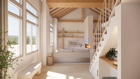 Antiga Escola Primária com projeto aprovado para moradia T2+1 em Tomar