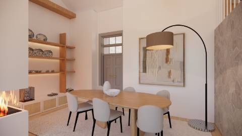 Antiga Escola Primária com projeto aprovado para moradia T2+1 em Tomar