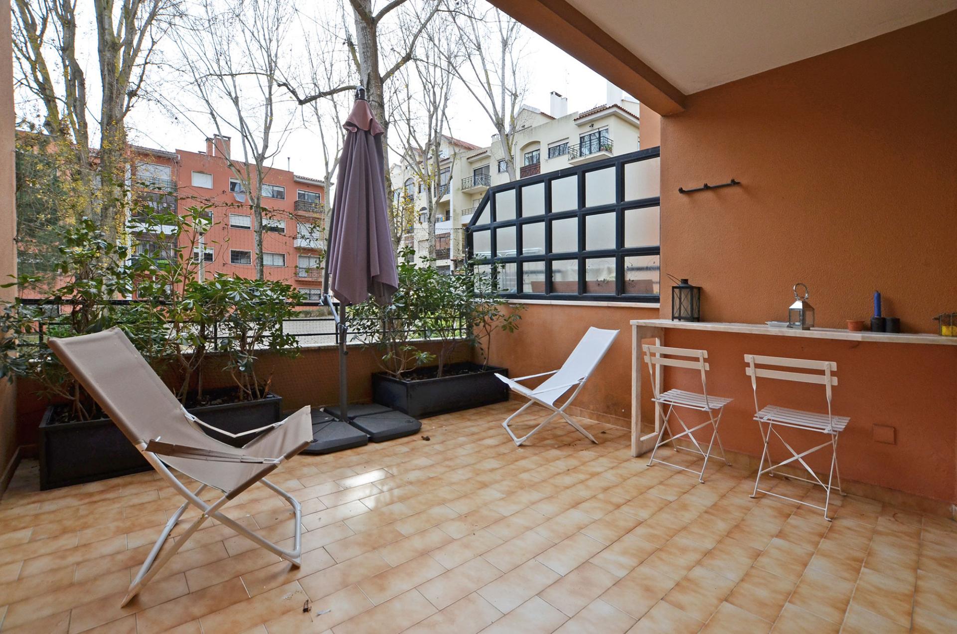T2 com Terraço na Quinta do Barão