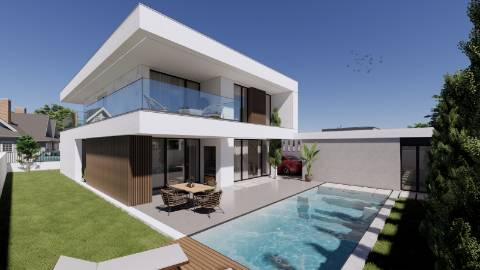 Moradia T4 com piscina, junto a Manique de cima