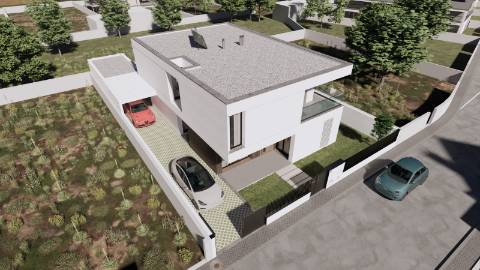 Moradia T4 com piscina, junto a Manique de cima