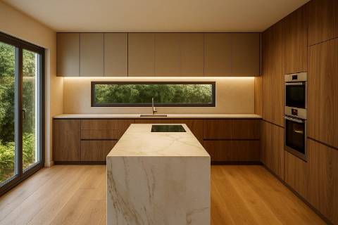 Moradia T4 com piscina, junto a Manique de cima