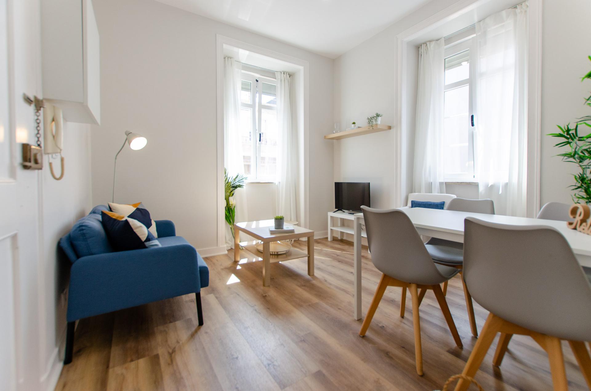 Apartamento T1 no centro da Ajuda