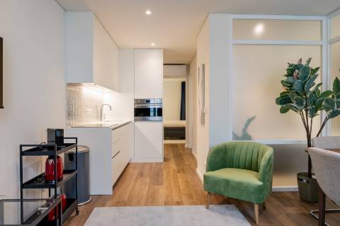 Apartamento T1+1 no Marquesa Palace - Porto
