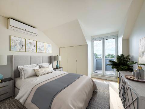 Apartamento T2 Duplex de Luxo - Condomínio ''Campo Grande 200''