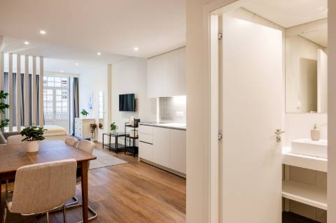 Apartamento T1 (T0+T0) no Marquesa Palace - Porto