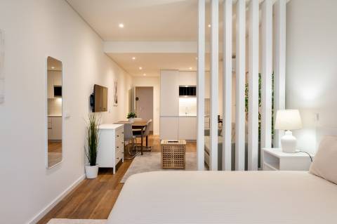 Apartamento T1 (T0+T0) no Marquesa Palace - Porto