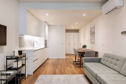 Apartamento T1 (T0+T0) no Marquesa Palace - Porto