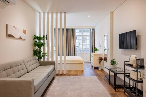 Apartamento T1 (T0+T0) no Marquesa Palace - Porto