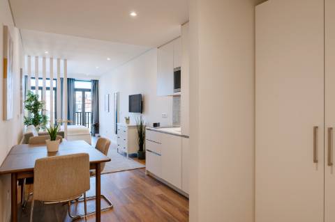 Apartamento T2 (T1+T0) no Marquesa Palace - Porto
