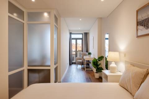 Apartamento T2 (T1+T0) no Marquesa Palace - Porto