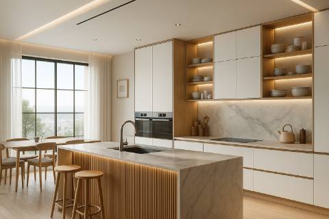 Apartamento T3 Duplex no edifício Iconic Santa Teresa