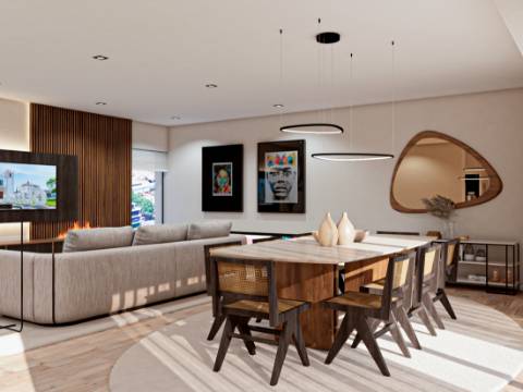 Apartamento T5 Duplex com 160 m2, em construção, no Montijo