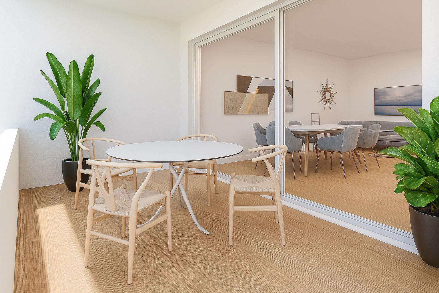 Apartamento T2+1 com terraço novo em Sesimbra