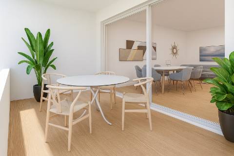 Apartamento T3 de 132 m² com Suíte e Varanda em Sesimbra